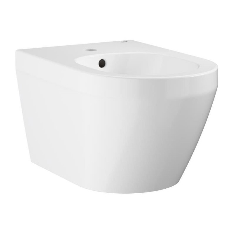 Bidet suspendu - GROHE Euro Ceramic - Porcelaine vitrifiée - Blanc