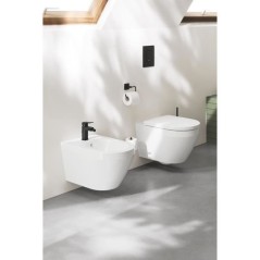 Bidet suspendu - GROHE Euro Ceramic - Porcelaine vitrifiée - Blanc