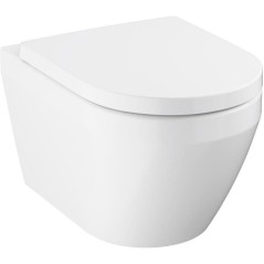 Ensemble WC suspendu compact - Sortie horizontale - Sans bride - GROHE