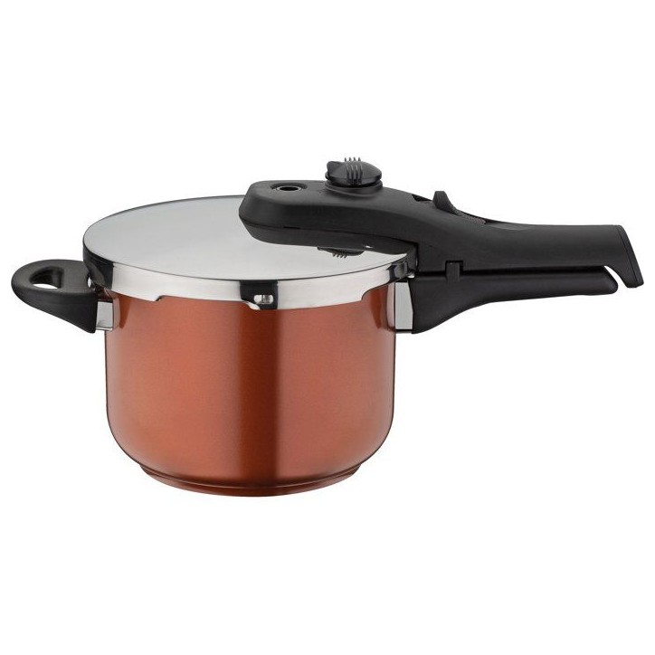 Autocuiseur - GSW - RAPID - Tous feux dont induction - Ø 18 cm - 3,2 L - Acier inoxydable - Bronze Autocuiseur - GSW - RAPID - Tous feux dont induction - Ø 18 cm - 3,2 L - Acier inoxydable - Bronze