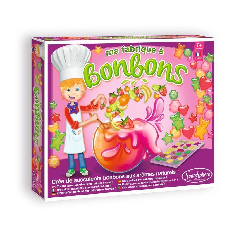 Ma fabrique a bonbons - SENTOSPHERE - Arômes naturels - Pour environ