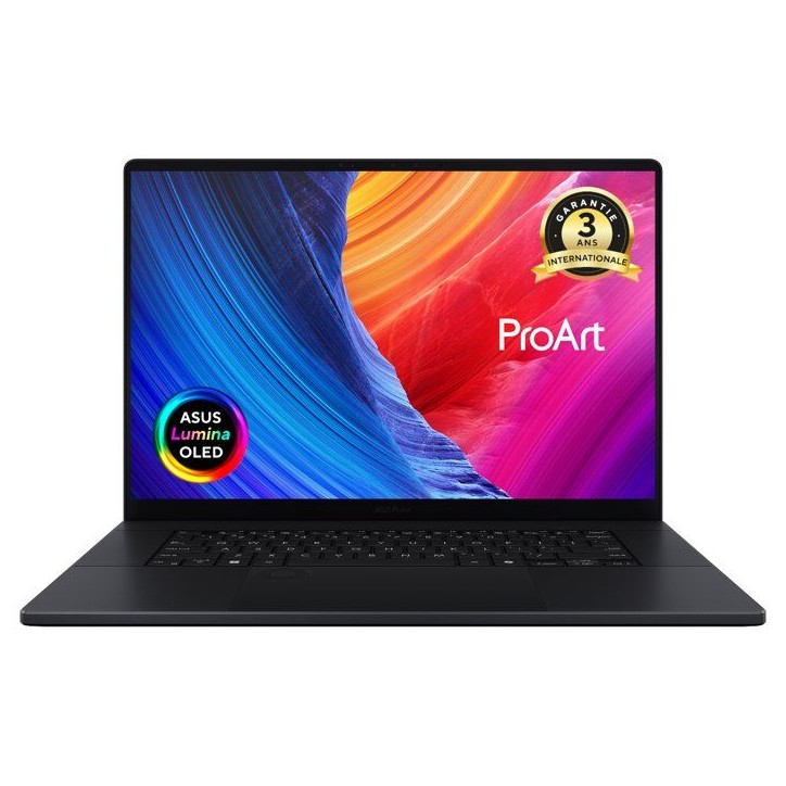 PC Portable ASUS ProArt P16 OLED H7606 : Win 11 - 16'' WQXGA+ Tactile - RTX 5060 8Go - AMD Ryzen AI 9 HX370 - RAM 32Go - 1To SSD PC Portable ASUS ProArt P16 OLED H7606 : Win 11 - 16'' WQXGA+ Tactile - RTX 5060 8Go - AMD Ryzen AI 9 HX370 - RAM 32Go - 1To SSD