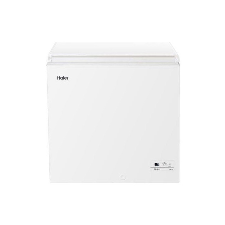 Congélateur coffre - HAIER HCE200EFR - 196 L - Classe E - 39 dB - Blanc - 91,5x55,5x84,5 cm