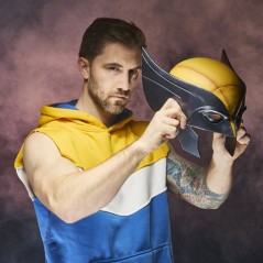 Masque de Wolverine de cosplay premium, piece de collection inspirée