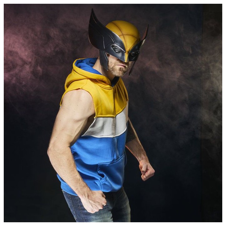 Masque de Wolverine de cosplay premium, piece de collection inspirée du film pour adultes, Marvel Legends Series X-men, des 14 Masque de Wolverine de cosplay premium, piece de collection inspirée du film pour adultes, Marvel Legends Series X-men, des 14