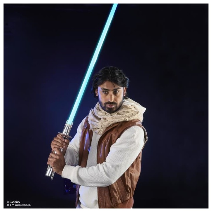 Sabre laser électronique Ezra Bridger Force FX Elite avec LED et effets sonores premium, Star Wars The Black Series, a partir d Sabre laser électronique Ezra Bridger Force FX Elite avec LED et effets sonores premium, Star Wars The Black Series, a partir d