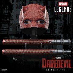 Casque de cosplay premium de Dardevil, Marvel Legends Series, Des 14 a
