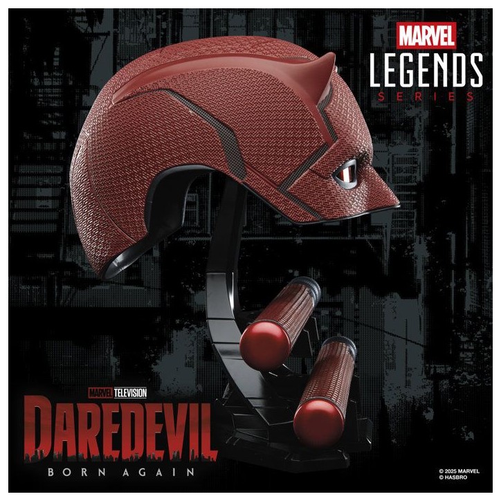 Casque de cosplay premium de Dardevil, Marvel Legends Series, Des 14 ans