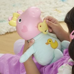Peppa Pig Gros câlins Evie, poupée interactive avec accessoires, des