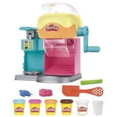 Play-Doh Donut Drop Shop, coffret de pâte a modeler, jouet de nourriture factice, loisirs créatifs pour enfants, des 3 ans