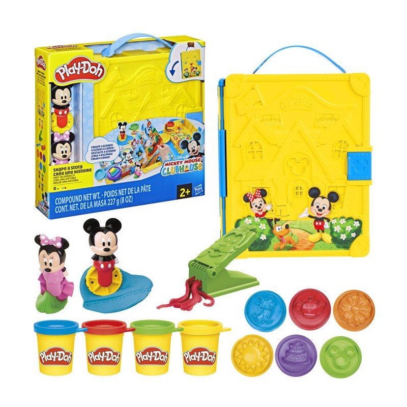 Play-Doh Disney Junior Crée une histoire, coffret de pâte a modeler