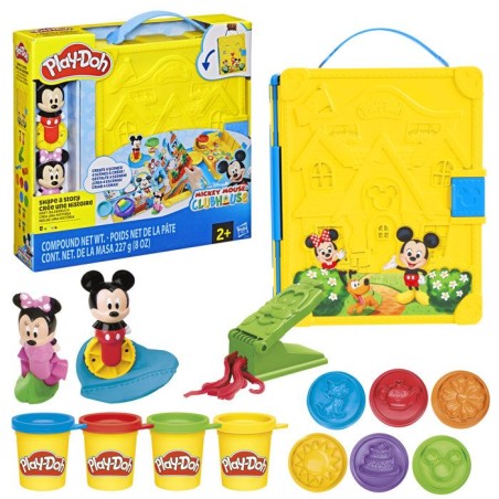 Play-Doh Disney Junior Crée une histoire, coffret de pâte a modeler