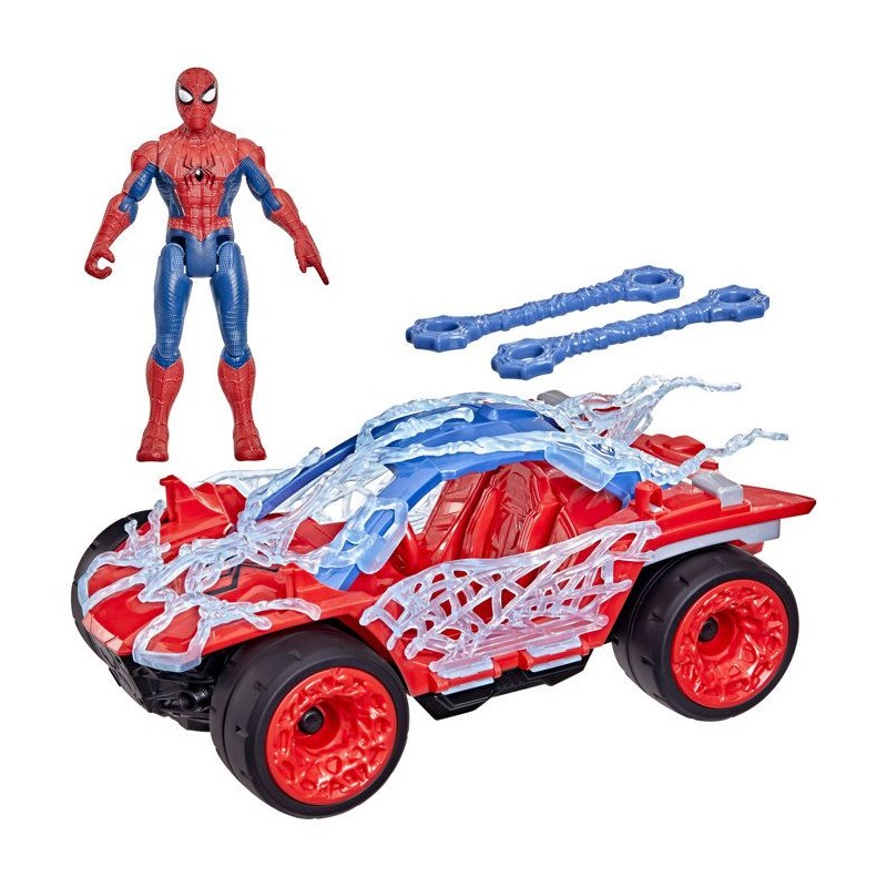 Figurine Spiderman de 11,5 cm et véhicule Buggy, Jouets de Super-hér