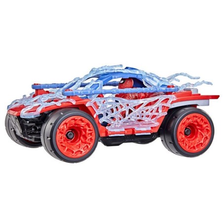 Figurine Spiderman de 11,5 cm et véhicule Buggy, Jouets de Super-héros, Marvel Studios Spider-Man Day ActionVerse, des 4 ans