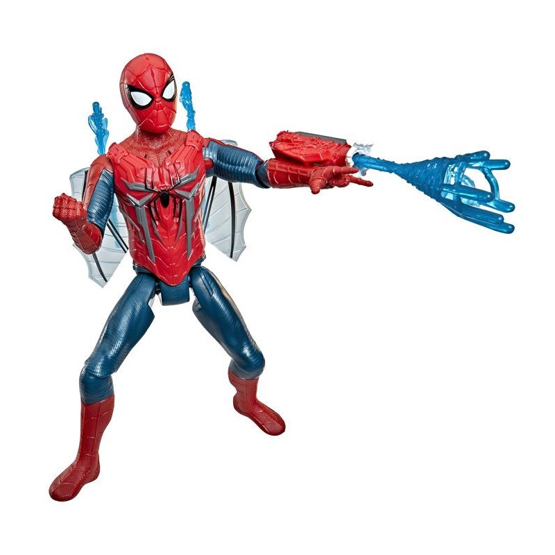 Figurine SpiderMan 29 cm Titan Series Ultime arsenal d'araignée, sup