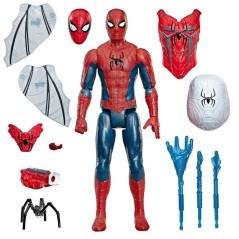 Figurine SpiderMan 29 cm Titan Series Ultime arsenal d'araignée, super-héros, Marvel Spider-Man: Brand New Day, des 4 ans