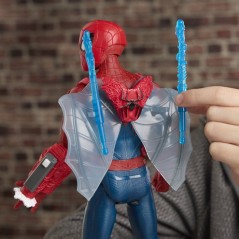 Figurine SpiderMan 29 cm Titan Series Ultime arsenal d'araignée, sup