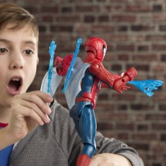 Figurine SpiderMan 29 cm Titan Series Ultime arsenal d'araignée, sup