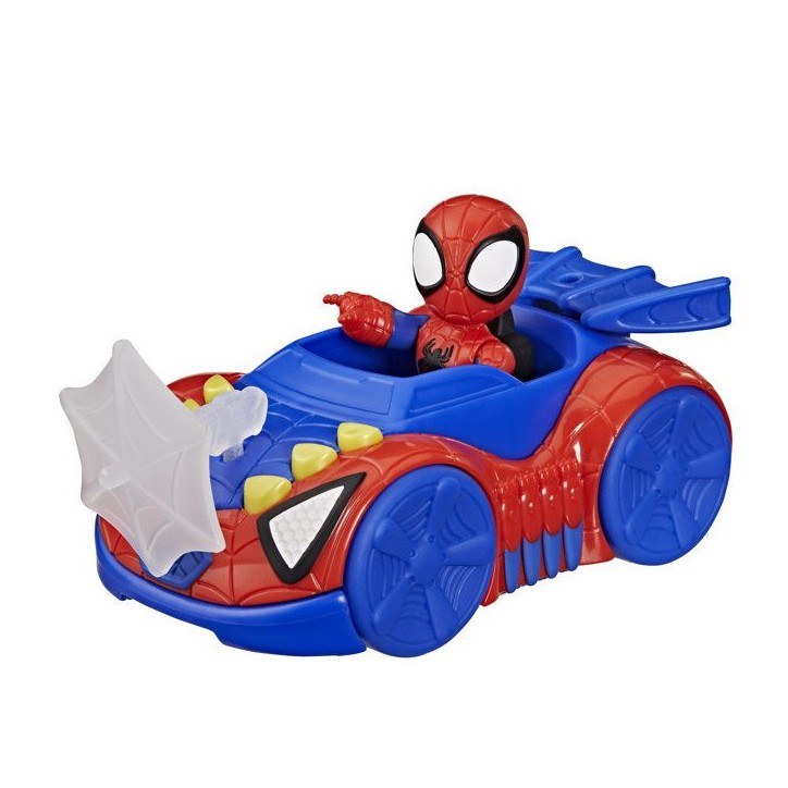 Véhicule Arachno-Bolide de Spidey avec Figurine de 7,5 cm et Accessoire, Jouets pour Enfants, des 3 Ans, Spidey et Ses Amis Ext Véhicule Arachno-Bolide de Spidey avec Figurine de 7,5 cm et Accessoire, Jouets pour Enfants, des 3 Ans, Spidey et Ses Amis Ext