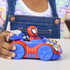 Véhicule Arachno-Bolide de Spidey avec Figurine de 7,5 cm et Accessoi