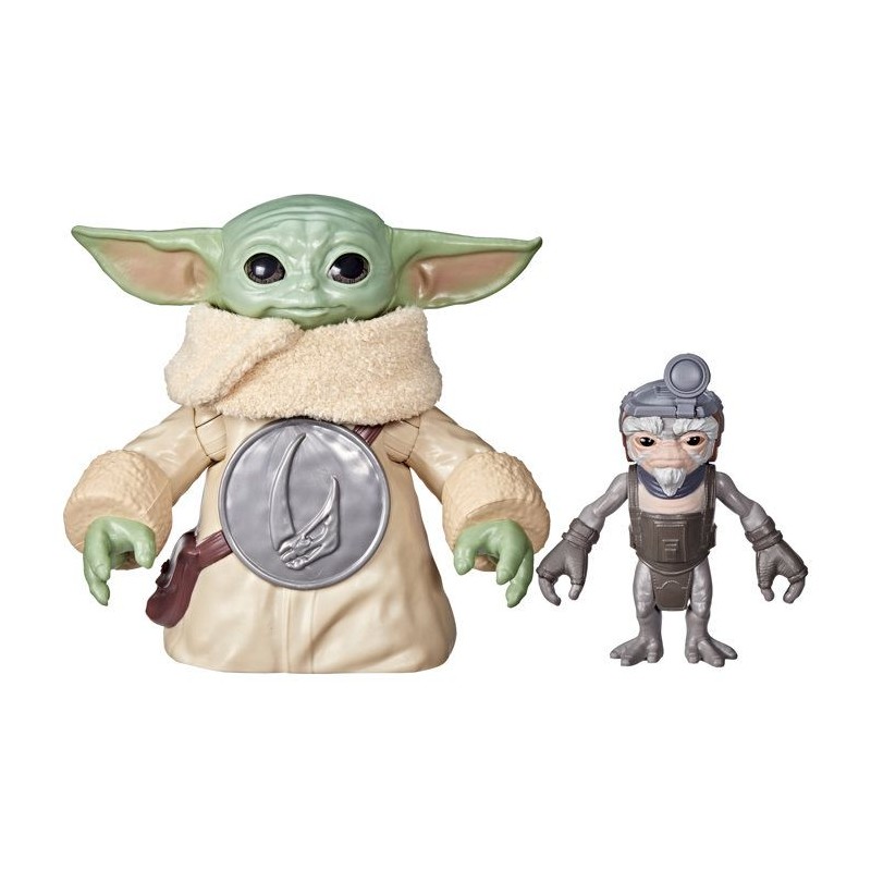 Câlins Grogu, figurine électronique de 16,5 cm et Anzellan, jouets