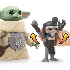 Câlins Grogu, figurine électronique de 16,5 cm et Anzellan, jouets