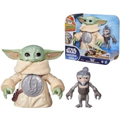 Câlins Grogu, figurine électronique de 16,5 cm et Anzellan, jouets