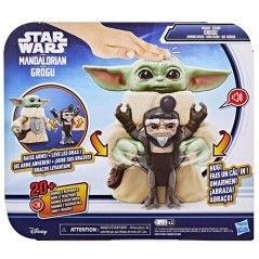 Câlins Grogu, figurine électronique de 16,5 cm et Anzellan, jouets