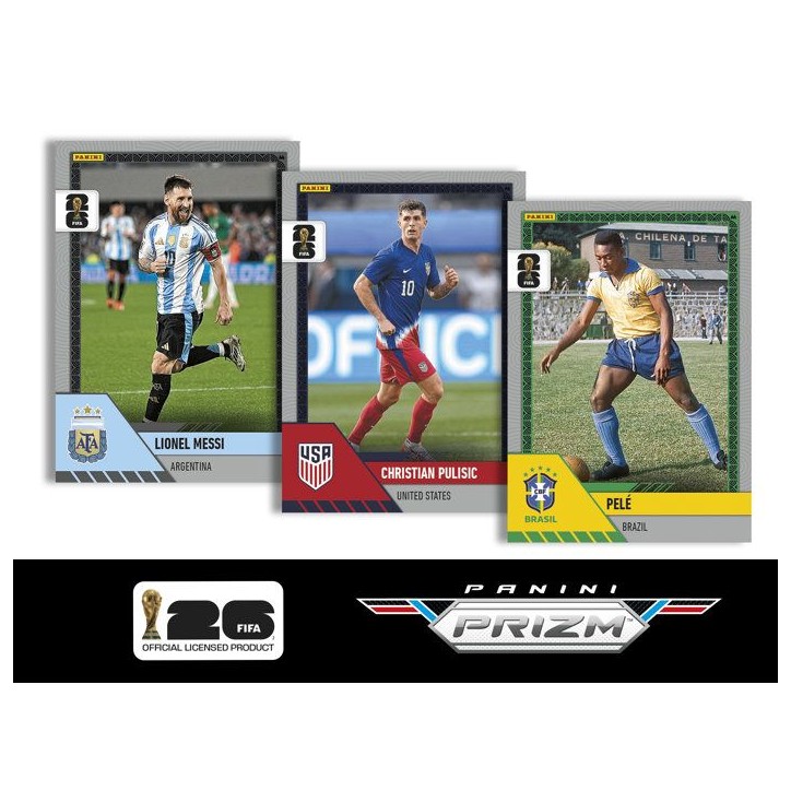 Monopoly Coupe du monde FIFA 2026, jeu de société de football avec booster cartes Panini Prizm FIFA World Cup 2026, des 8 ans Monopoly Coupe du monde FIFA 2026, jeu de société de football avec booster cartes Panini Prizm FIFA World Cup 2026, des 8 ans