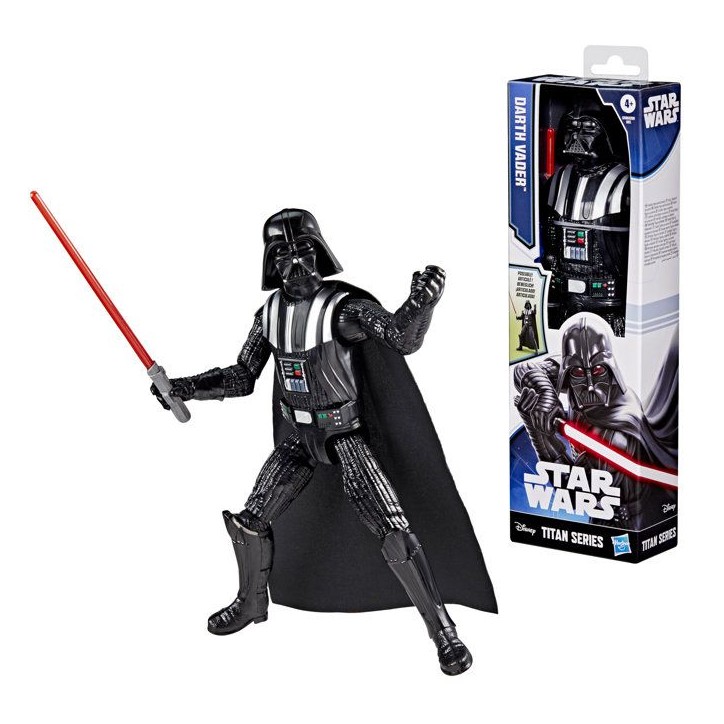 Figurine Dark Vador 30 cm, Titan Series, jouets de super-héros pour enfants, Star Wars, des 4 ans Figurine Dark Vador 30 cm, Titan Series, jouets de super-héros pour enfants, Star Wars, des 4 ans