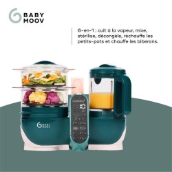 Babymoov Robot Cuiseur Bébé Nutribaby(+) - 6 en 1 - Cuiseur-vapeur/M