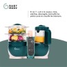Babymoov Robot Cuiseur Bébé Nutribaby(+) - 6 en 1 - Cuiseur-vapeur/M