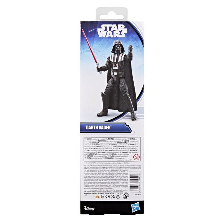 Figurine Dark Vador 30 cm, Titan Series, jouets de super-héros pour enfants, Star Wars, des 4 ans Figurine Dark Vador 30 cm, Titan Series, jouets de super-héros pour enfants, Star Wars, des 4 ans