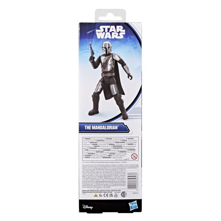 Figurine Le Mandalorien 30 cm, Titan Series, jouets de super-héros pour enfants, Star Wars, des 4 ans Figurine Le Mandalorien 30 cm, Titan Series, jouets de super-héros pour enfants, Star Wars, des 4 ans