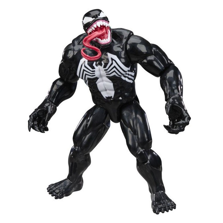 Figurine Venom 30 cm Deluxe, Titan Series, jouets de super-héros pour enfants, Marvel Spider-Man, des 4 ans Figurine Venom 30 cm Deluxe, Titan Series, jouets de super-héros pour enfants, Marvel Spider-Man, des 4 ans