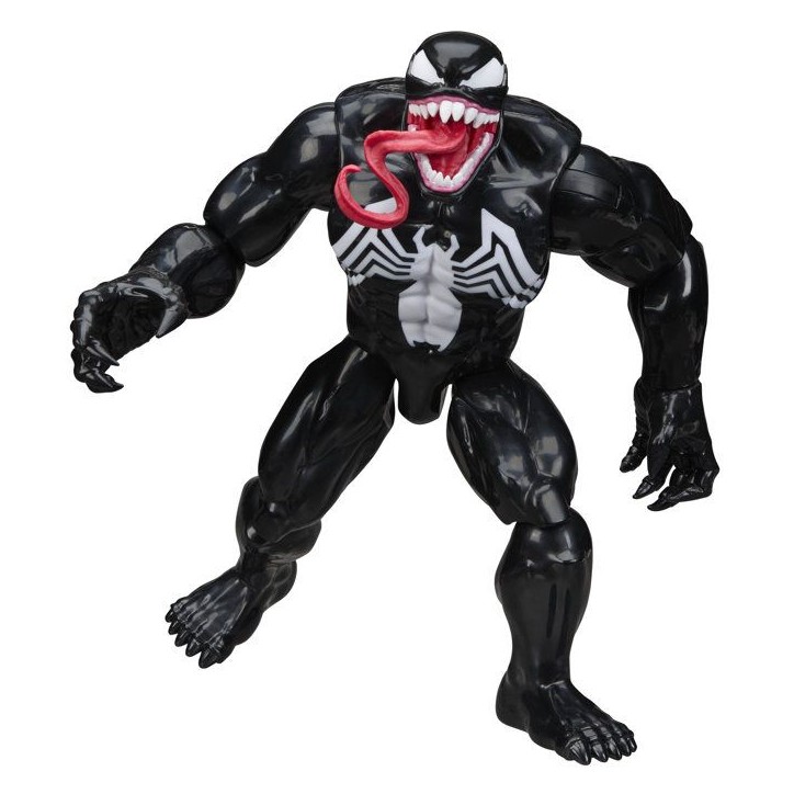 Figurine Venom 30 cm Deluxe, Titan Series, jouets de super-héros pour enfants, Marvel Spider-Man, des 4 ans Figurine Venom 30 cm Deluxe, Titan Series, jouets de super-héros pour enfants, Marvel Spider-Man, des 4 ans