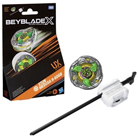 Beyblade X Starter Pack Stun Medusa 9-60GB UX, toupie Takara Tomy de t