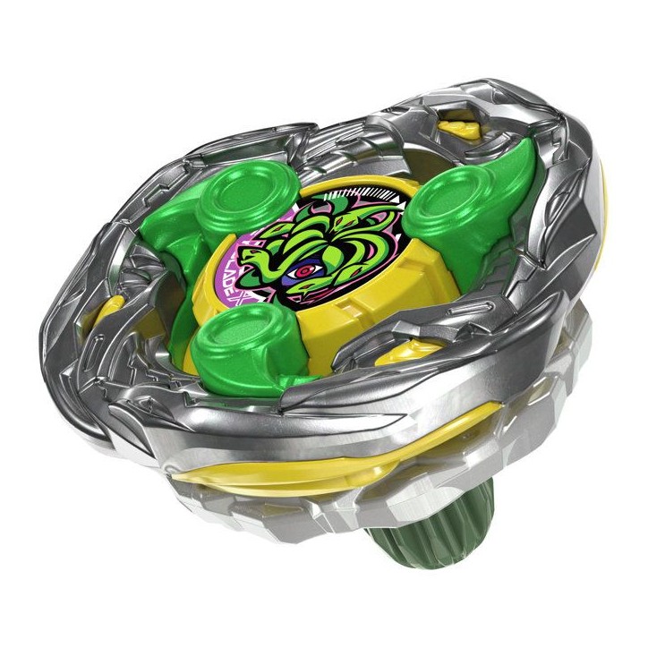 Beyblade X Starter Pack Stun Medusa 9-60GB UX, toupie Takara Tomy de type endurance avec lanceur, toupies de compétition, des 8 Beyblade X Starter Pack Stun Medusa 9-60GB UX, toupie Takara Tomy de type endurance avec lanceur, toupies de compétition, des 8
