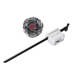 Beyblade X Starter Pack Rudder Phoenix 4-70LF UX, toupie Takara Tomy de type attaque avec lanceur, toupies de compétition, des