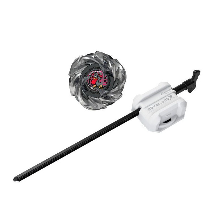 Beyblade X Starter Pack Rudder Phoenix 4-70LF UX, toupie Takara Tomy de type attaque avec lanceur, toupies de compétition, des Beyblade X Starter Pack Rudder Phoenix 4-70LF UX, toupie Takara Tomy de type attaque avec lanceur, toupies de compétition, des