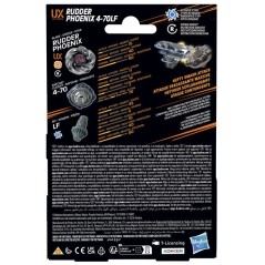 Beyblade X Starter Pack Rudder Phoenix 4-70LF UX, toupie Takara Tomy d