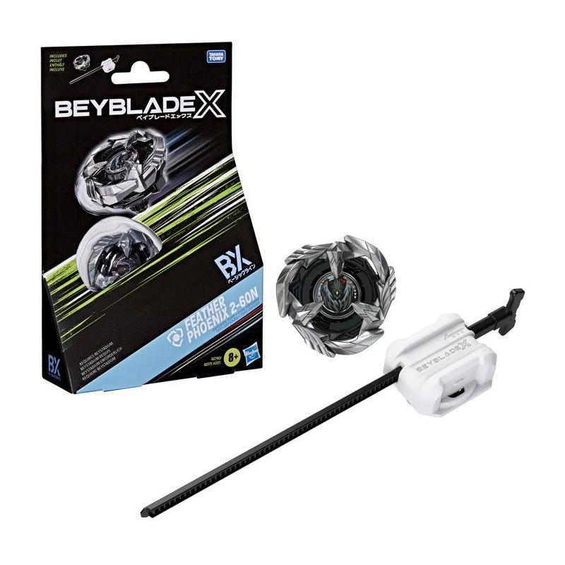 Beyblade X Starter Pack Feather Phoenix 2-60N BX, toupie Takara Tomy d