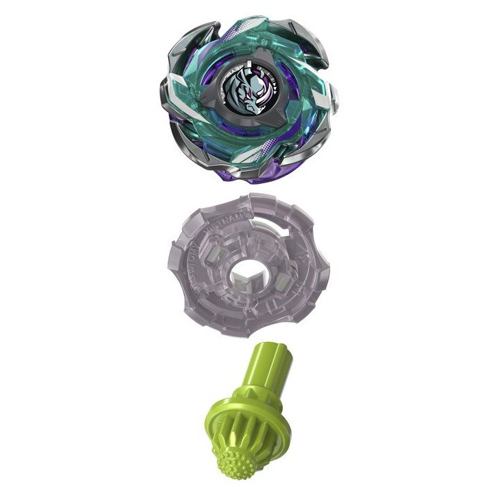 Beyblade X Starter Pack Reaper Rhino C 4-55D CX, toupie Takara Tomy de type défense avec lanceur, toupies de compétition, des Beyblade X Starter Pack Reaper Rhino C 4-55D CX, toupie Takara Tomy de type défense avec lanceur, toupies de compétition, des