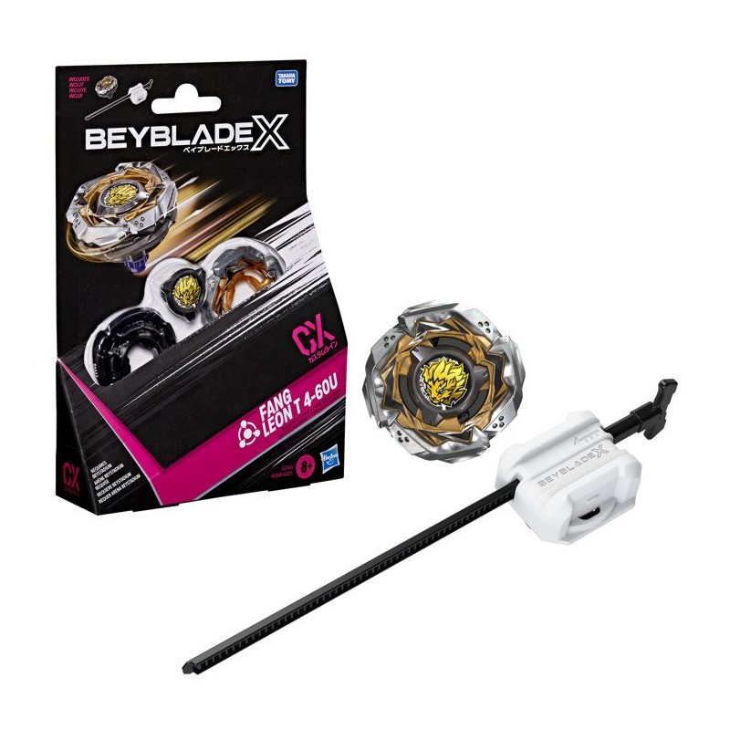 Beyblade X Starter Pack Fang Leon T 4-60U CX, toupie Takara Tomy de ty