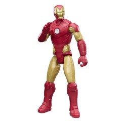 Figurine Iron Man 30 cm, Titan Series, 11 points d'articulation, joue