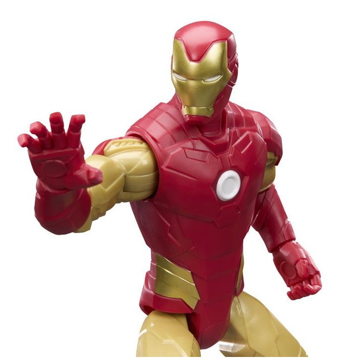 Figurine Iron Man 30 cm, Titan Series, 11 points d'articulation, jouets de super-héros pour enfants, Marvel Avengers, des 4 an Figurine Iron Man 30 cm, Titan Series, 11 points d'articulation, jouets de super-héros pour enfants, Marvel Avengers, des 4 an