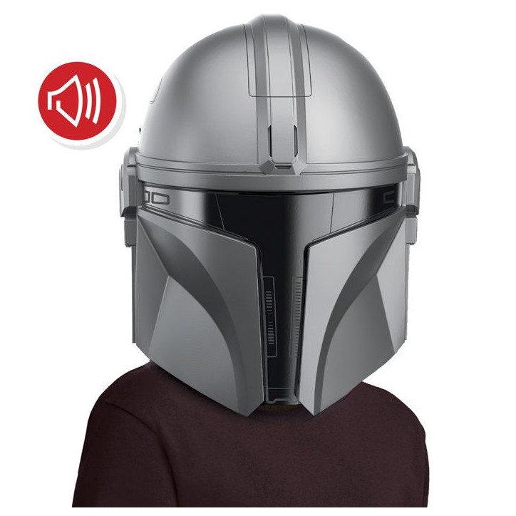 Masque électronique du Mandalorien Star Wars, phrases et effets sonores, déguisement pour enfants, des 5 ans Masque électronique du Mandalorien Star Wars, phrases et effets sonores, déguisement pour enfants, des 5 ans