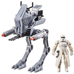 Figurine pilote d'AT-RT Imperial Remnant et AT-RT, Star Wars: The Mand