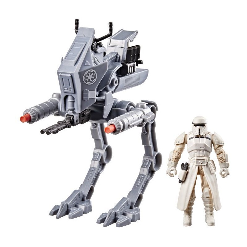 Figurine pilote d'AT-RT Imperial Remnant et AT-RT, Star Wars: The Mand