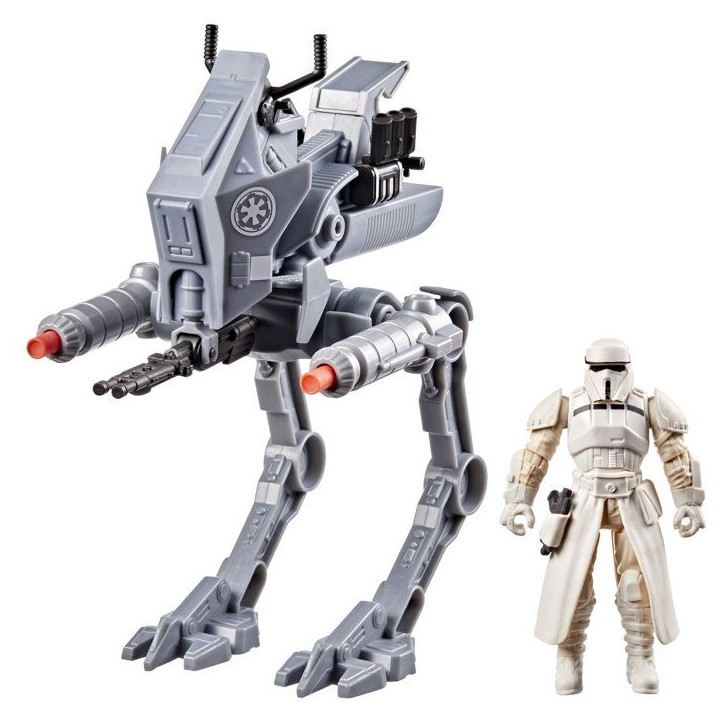 Figurine pilote d'AT-RT Imperial Remnant et AT-RT, Star Wars: The Mandalorian & Grogu, Star Wars ActionVerse, des 4 ans Figurine pilote d'AT-RT Imperial Remnant et AT-RT, Star Wars: The Mandalorian & Grogu, Star Wars ActionVerse, des 4 ans